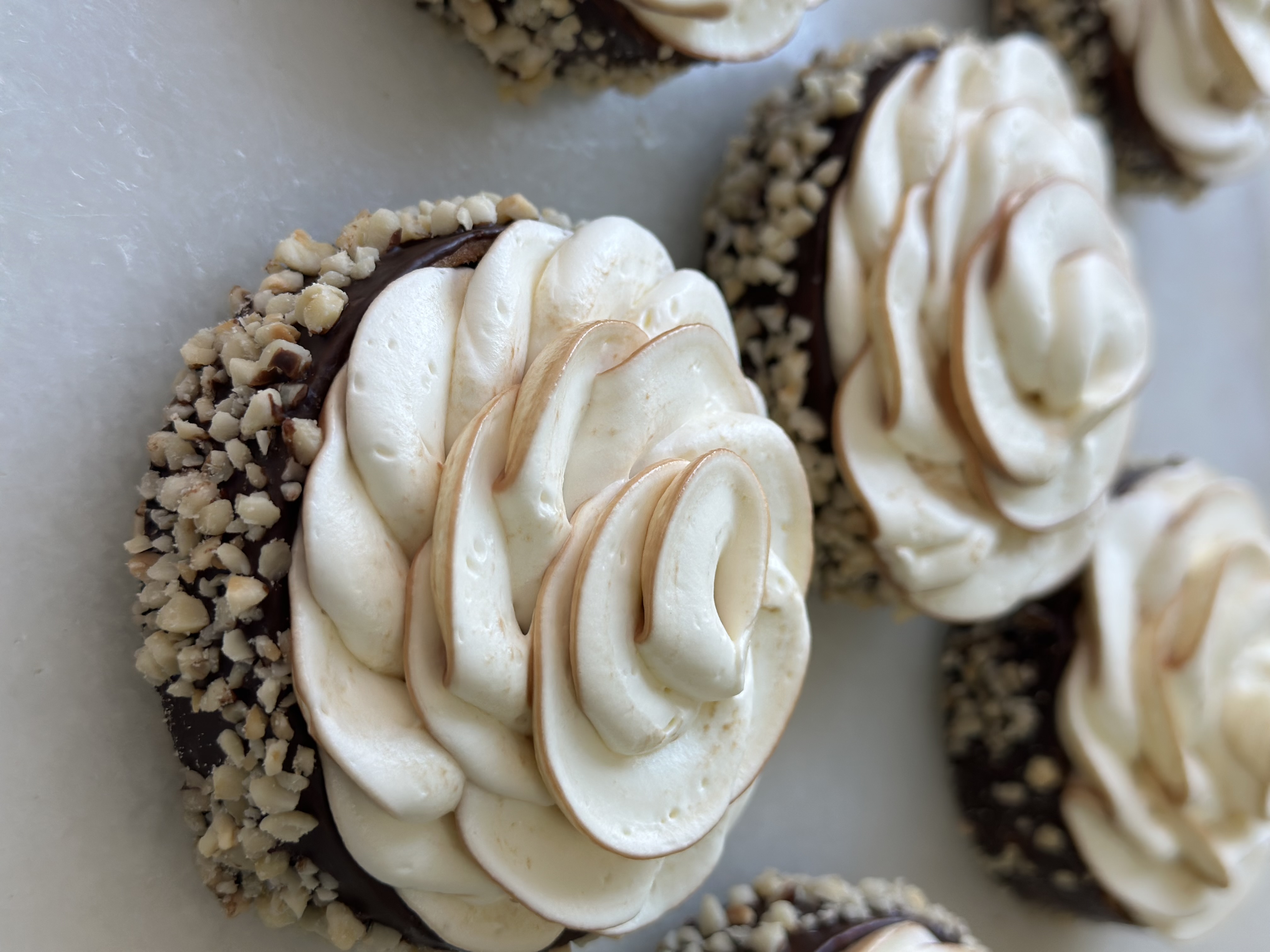 Tarte choco noisette 